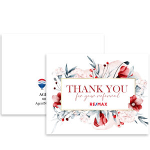 ThankYou - Floral - Notcard
