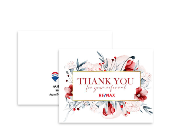 ThankYou - Floral - Notecard