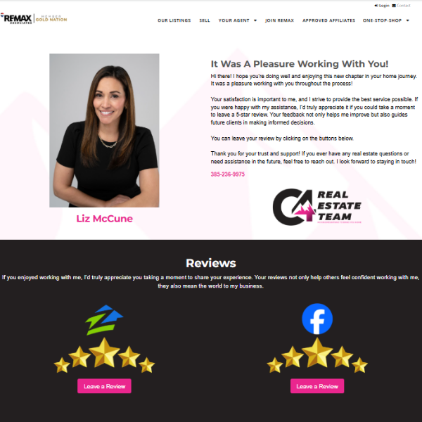 Liz McCune's Review Page