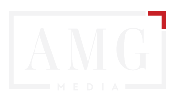 AMG Media Logo White
