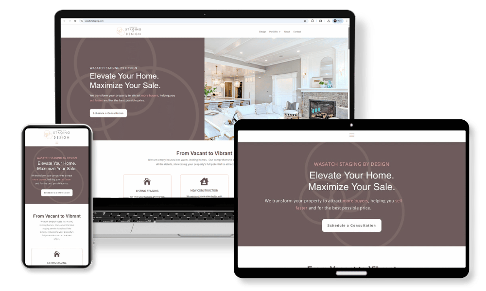 Website design responsive on all devices