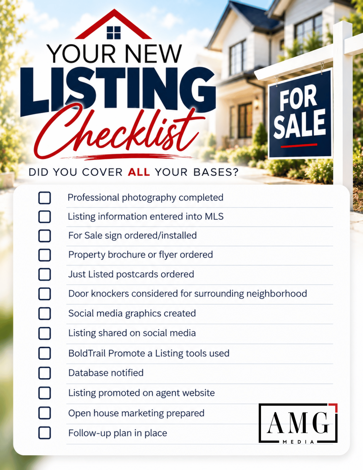 Property Marketing Checklist